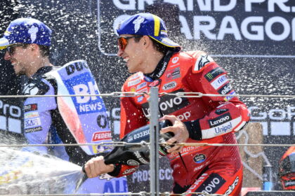 Lap-time analysis proves that Mark Marquez is more dominant than he admits in Aragon