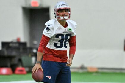 Who is Patriot Rookie Kicker Andy Bol Ledgers?