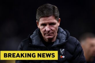 Crystal Palace manager Oliver Glasner