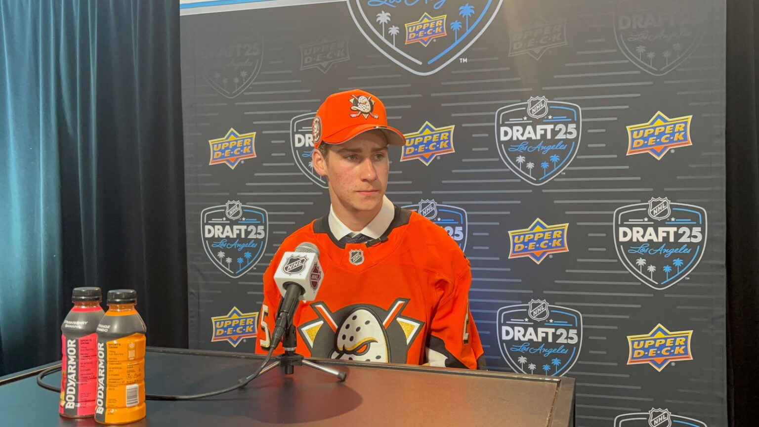 The Ducks will select nine players on the second day of the 2025 NHL Draft