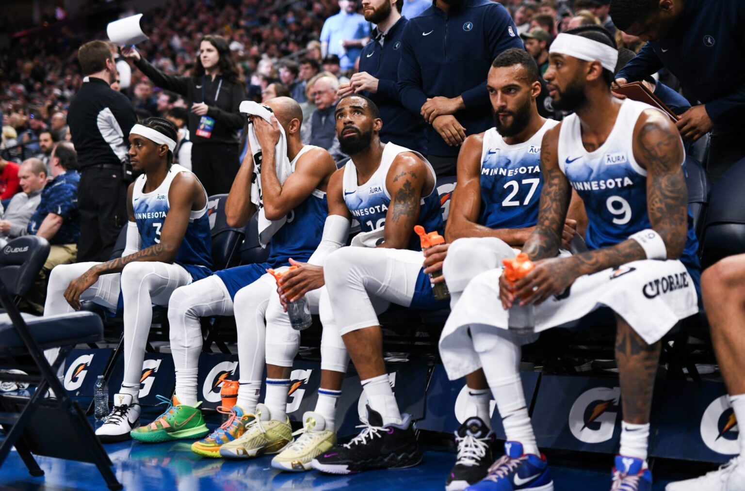 Paul Pierce has to blame two players, claiming that the Minnesota Timberwolves must move on from the "debt" star