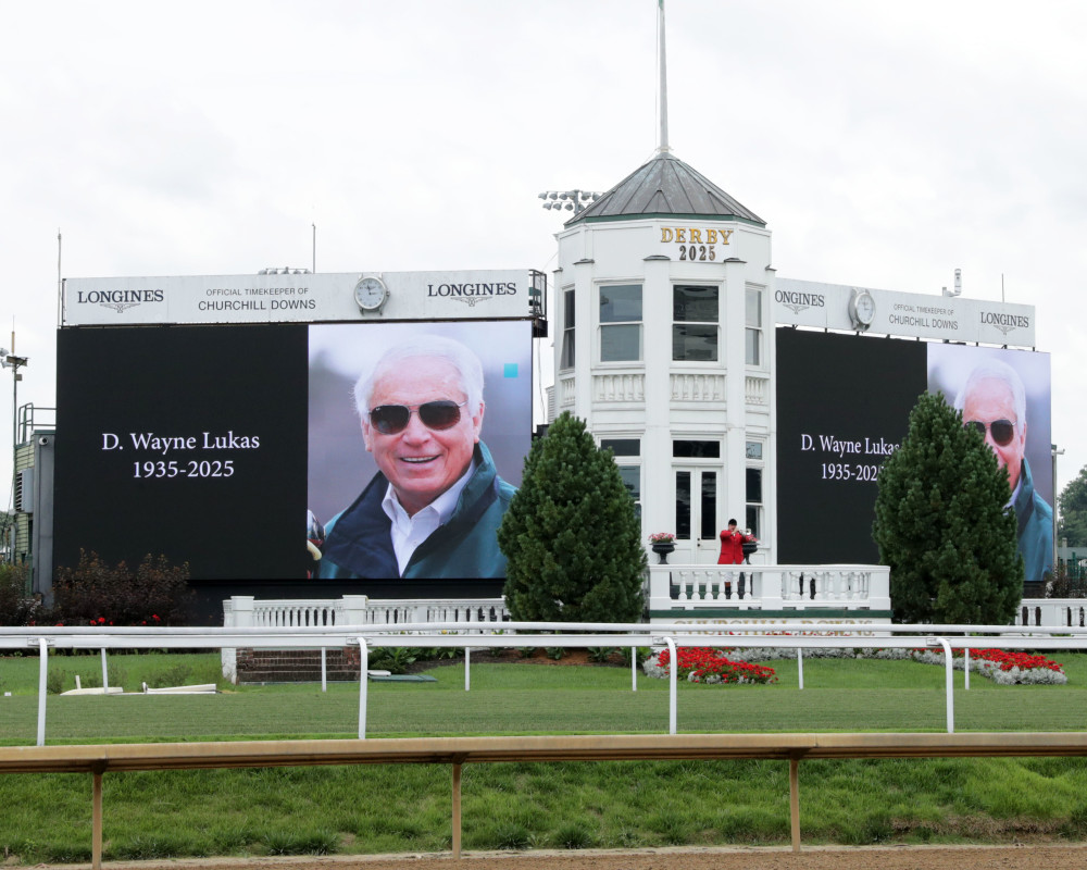 Legendary trainer D. Wayne Lucas dies