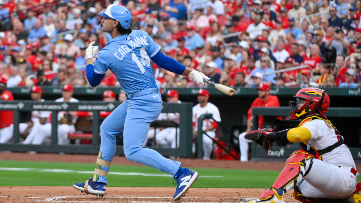 Jac Caglianone debut: Slugging Royals rookie shows promise despite being hitless in the first MLB appearance