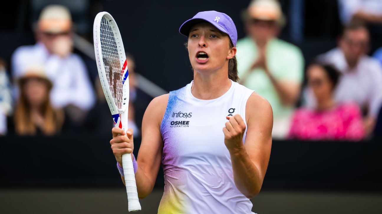 Swiatek Routs Paolini, Pegula tops Noscova with Bad Homburg Semis