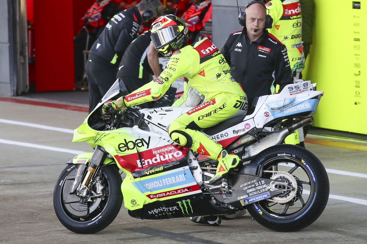 One "p**sed 'ducati rider" in the UK motogp