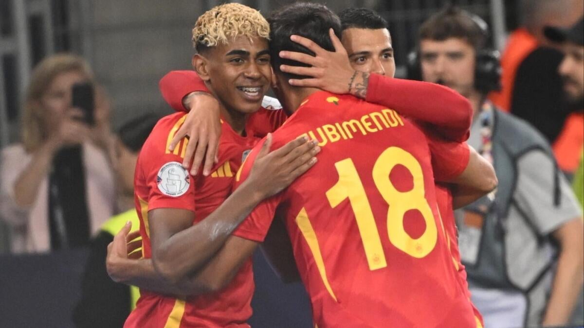 Spain advances to the UEFA Nations League final after Killian Mbappe's wild nine-goal battle with France