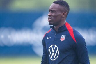Star Forward Foralimbalogun leaves USMNT Training Camp with an ankle injury