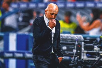 Luciano Spalletti led Italy and won the World Cup in qualifying in his final match as coach.