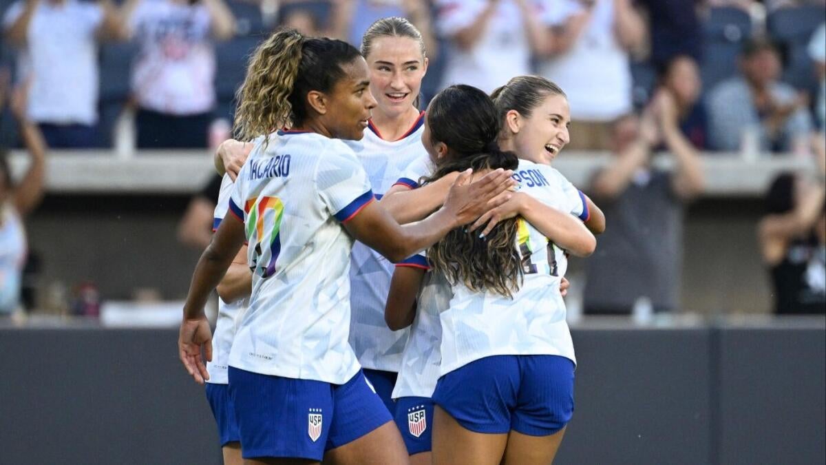 USWNT vs Jamaica Score: Ally Sentnor, Lynn Biyendol score brace dominant victory in American football