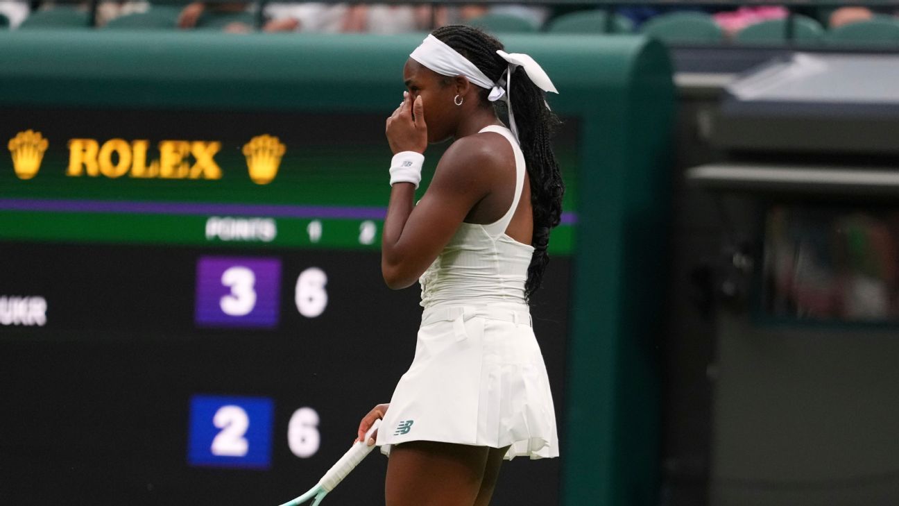 What was the problem for Coco Gough of Wimbledon?