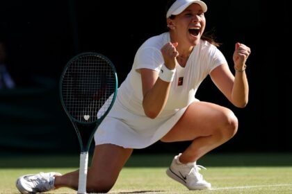 American Amanda Anisimova reaches the first Wimbledon semi-final