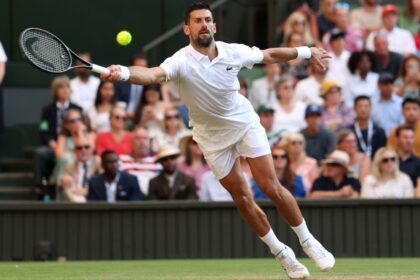 Novak Jjokovic reaches Mens-Record 14th Wimbledon semi-finals