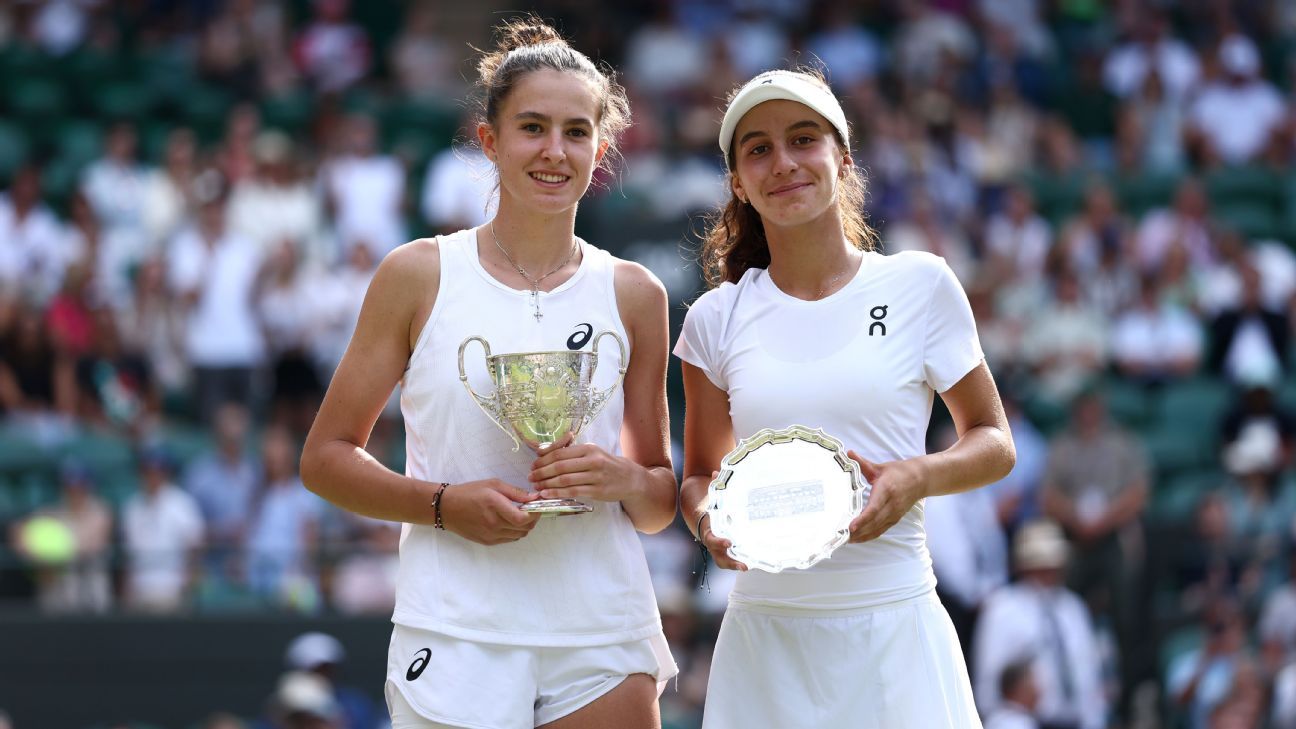 Slovakian Mia Pobankova wins the Wimbledon Junior Singles title