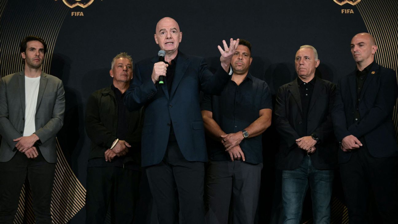 Infantino: Covered Stadium Used at '26 WC