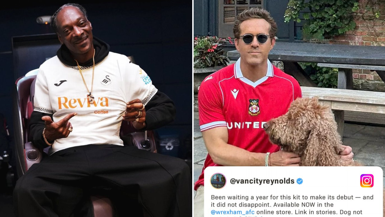 'Nuthin' But A Wales Thang': Snoop helps Swansea get Pop in Wrexham on launching Kit