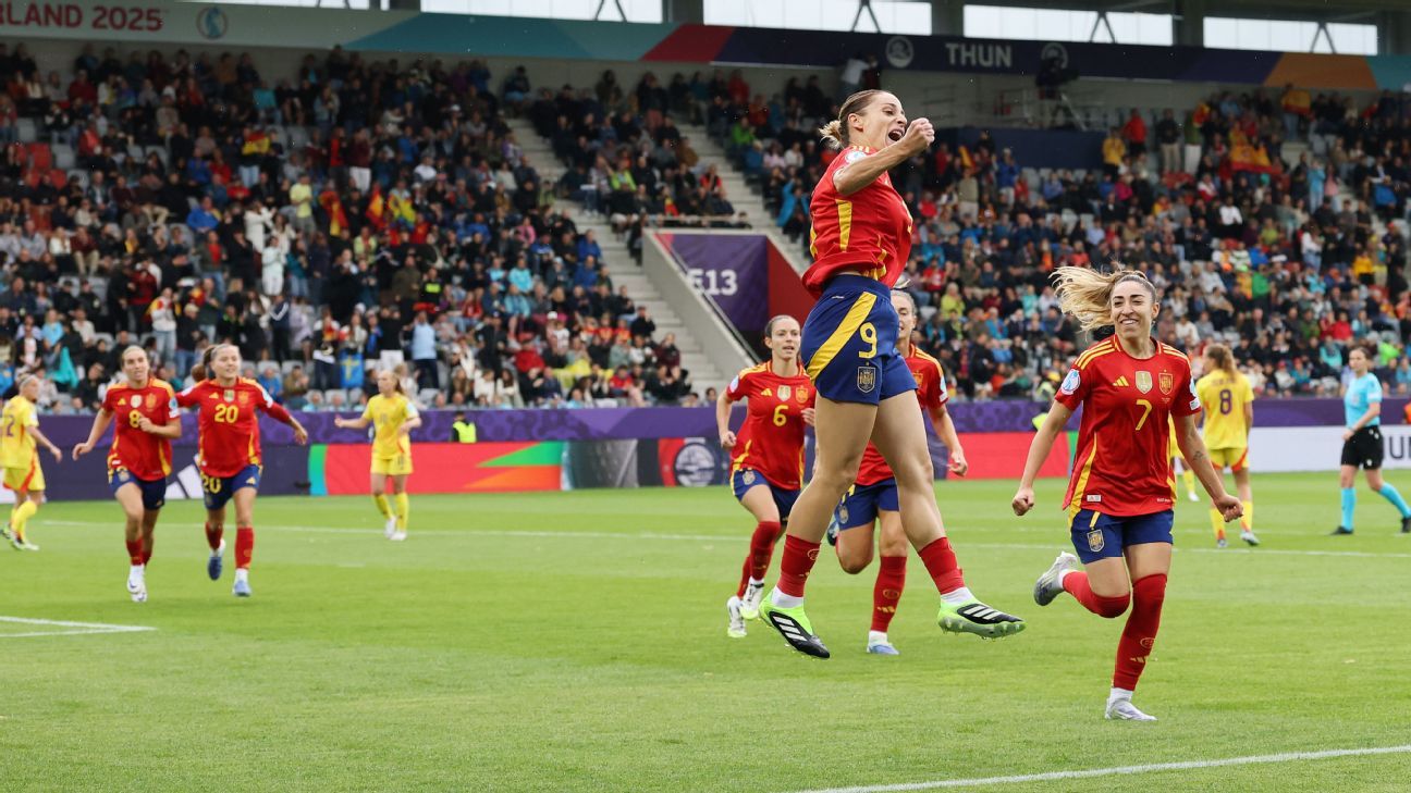 Euro 2025 Power Ranking: Spain is still the favorite, UK is the second closest