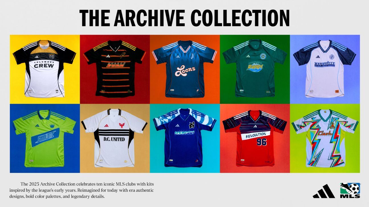 Ranking MLS '2025 Third Kit: Who will be a hit and miss the retro vibe?