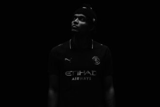 Return to black! Man City's new away kit inspired by the club's first known jersey