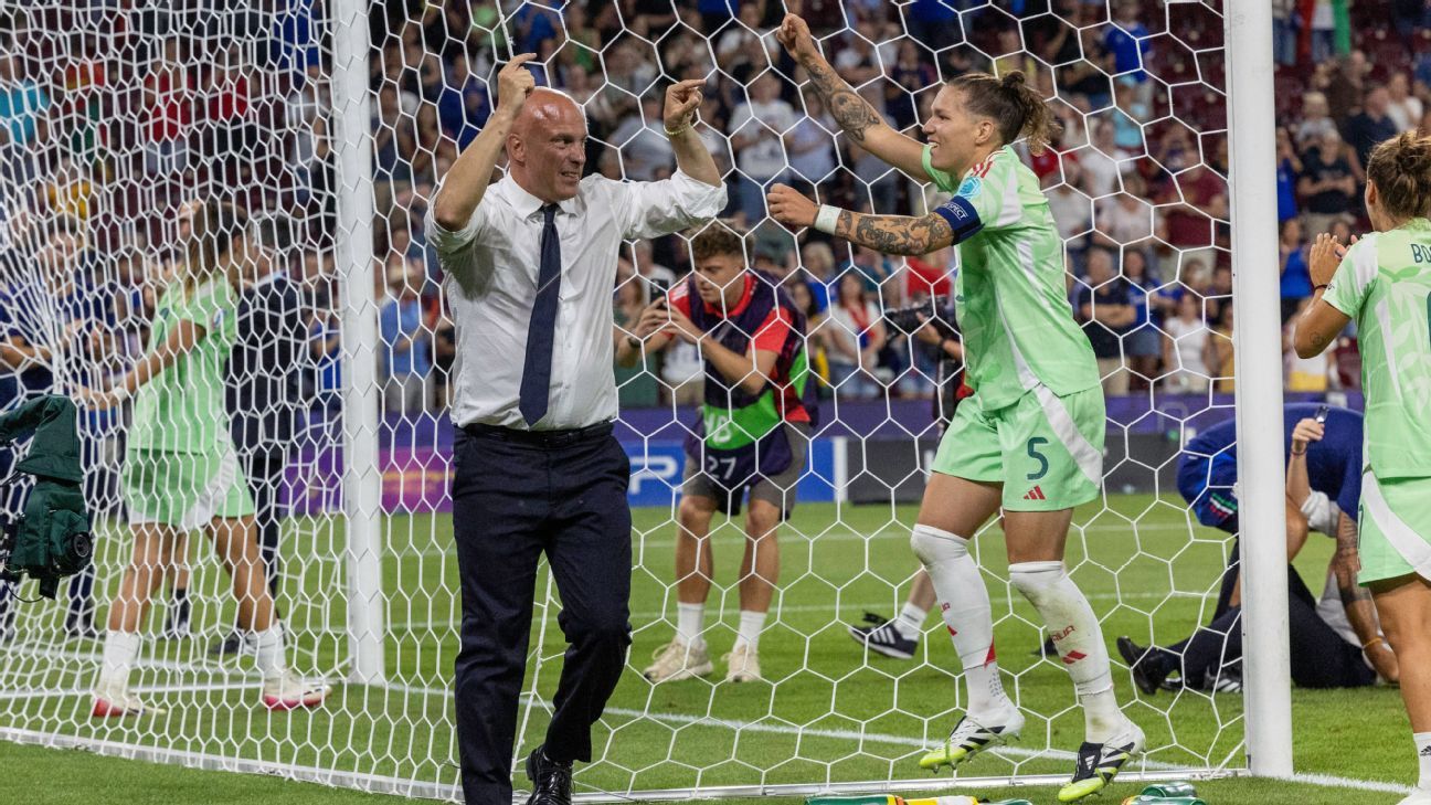 Italy riding a wave of fun, music and joy as England awaits