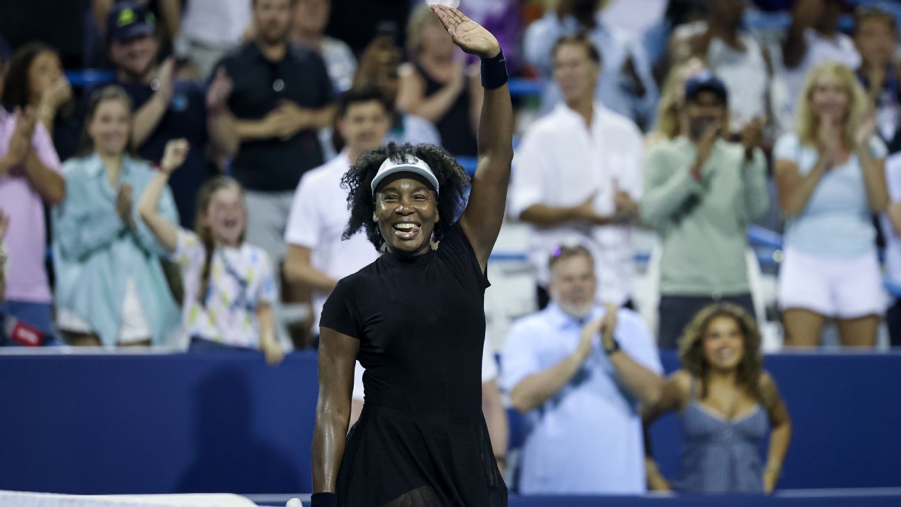 Venus Williams awarded a wildcard entry for the Cincinnati Open