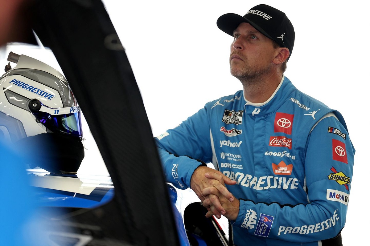 Denny Hamlin mentions new JGR contract expansion expansion technique "most likely" His last