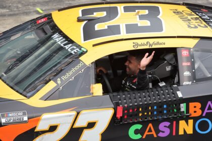 Brickyard 400 wins with clever strategy and good fortune winning Baba Wallace
