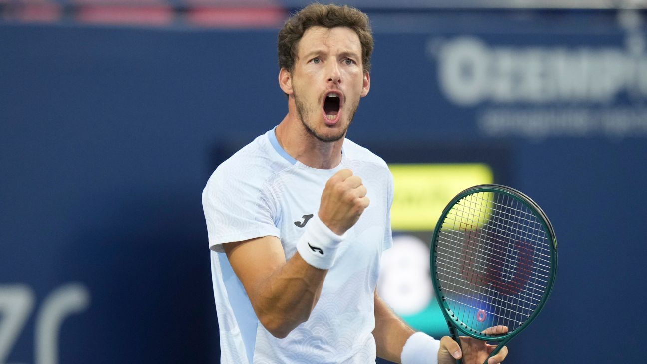 2022 Champion Pablo Caleno Basta wins opening match in Toronto