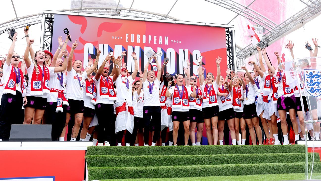 "The Story Not Finished": England Celebrates Euro 2025 victory at London Parade