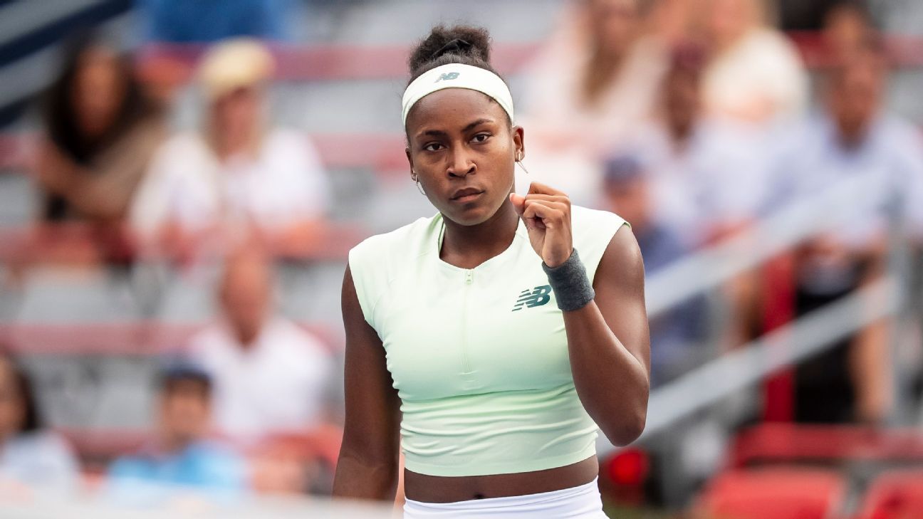 Reunite in Montreal, with 14 more double faults