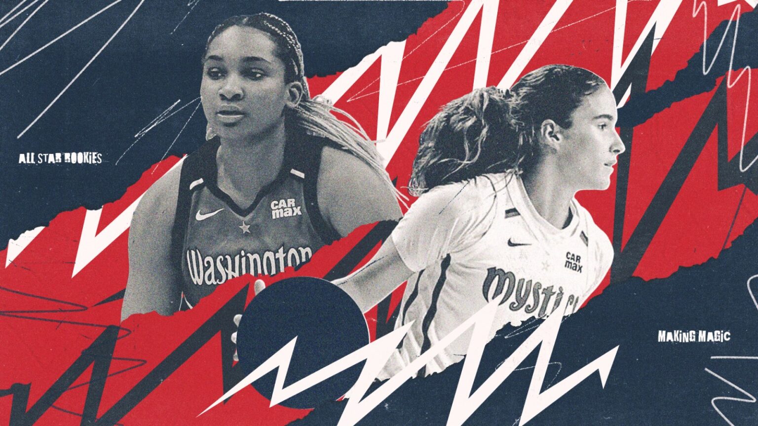 All-Star Rookie Duo casts spells with mystics