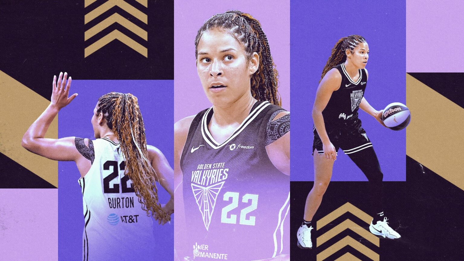 Veronica Burton sets the tone for Golden State