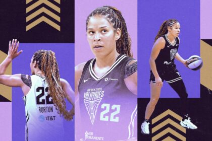 Veronica Burton sets the tone for Golden State