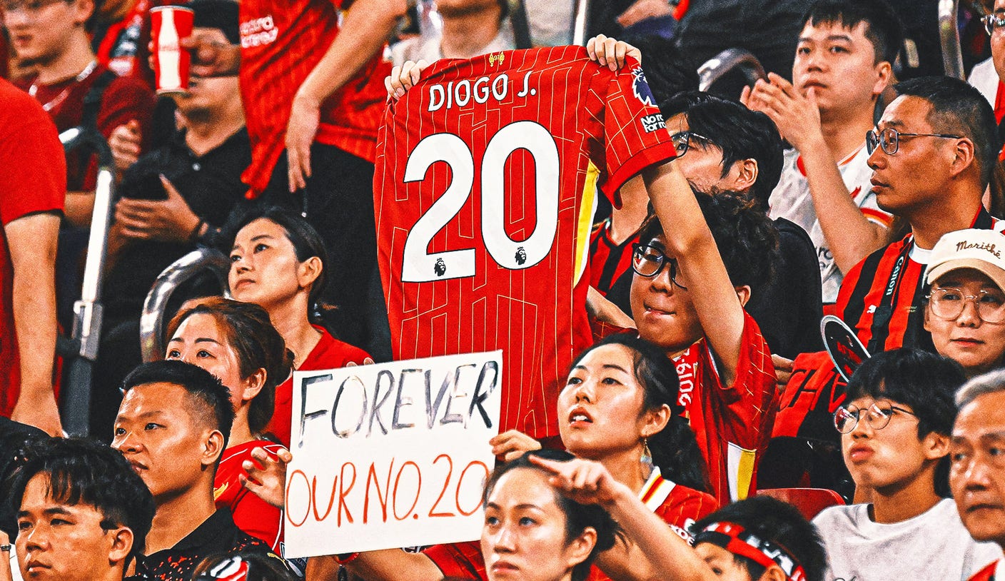Liverpool creates a permanent commemorative sculpture at Anfield, honoring Diogojota