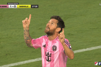 Lionel Messi scores with a free kick and boards Intermiami. Nashville