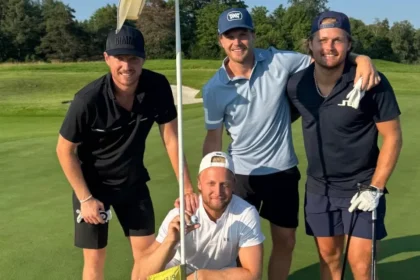 Alex Nylander wins Albatross and shares golf photos with William Nylander of the Maple Leafs