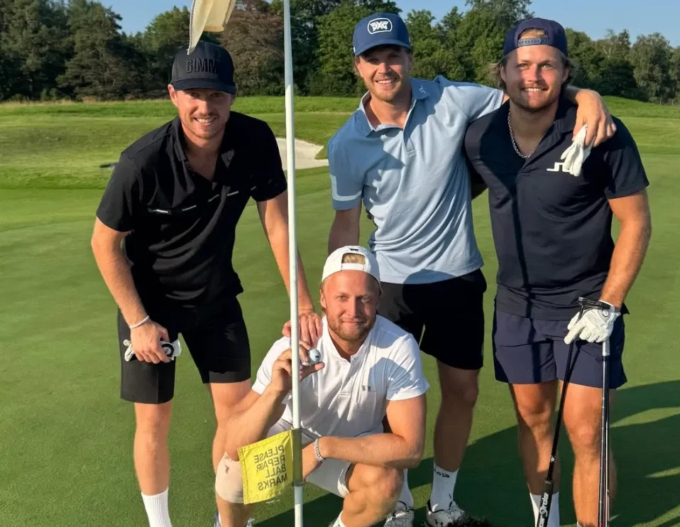 Alex Nylander wins Albatross and shares golf photos with William Nylander of the Maple Leafs