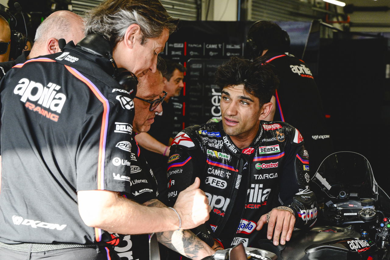 Aprilia identifies targets for Jorge Martin Race to build "rhythm."