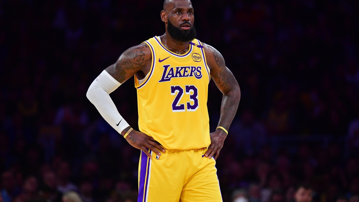 While LeBron's relationship with the Lakers is getting talked about, trade rumors make headlines and actions remain far away