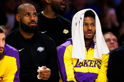 Lakers' Bronnie James could leave Los Angeles this offseason in response to LeBron James' speculation