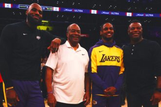 Bronnie James blocks rumors about LeBron going into the second season with the Lakers