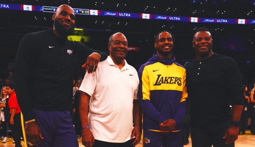 Bronnie James blocks rumors about LeBron going into the second season with the Lakers