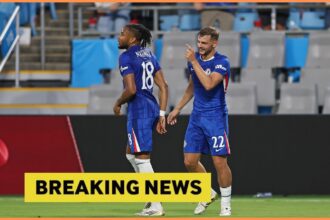 Christopher Nkunku and Kiernan Dewsbury-Hall