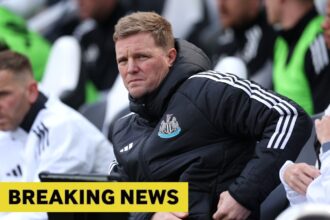 Newcastle United manager Eddie Howe