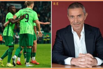 Viktor Gyokeres and Andrea Berta