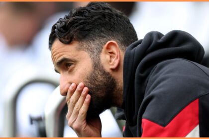 Ruben Amorim during Manchester United