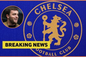 Chelsea FC logo, Fabrizio Romano, and yellow