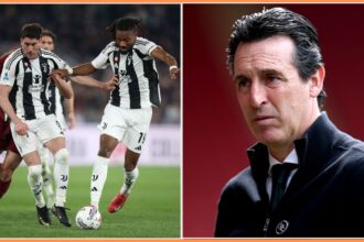 Dusan Vlahovic and Unai Emery