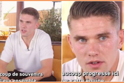 Viktor Gyokeres speaking in an interview