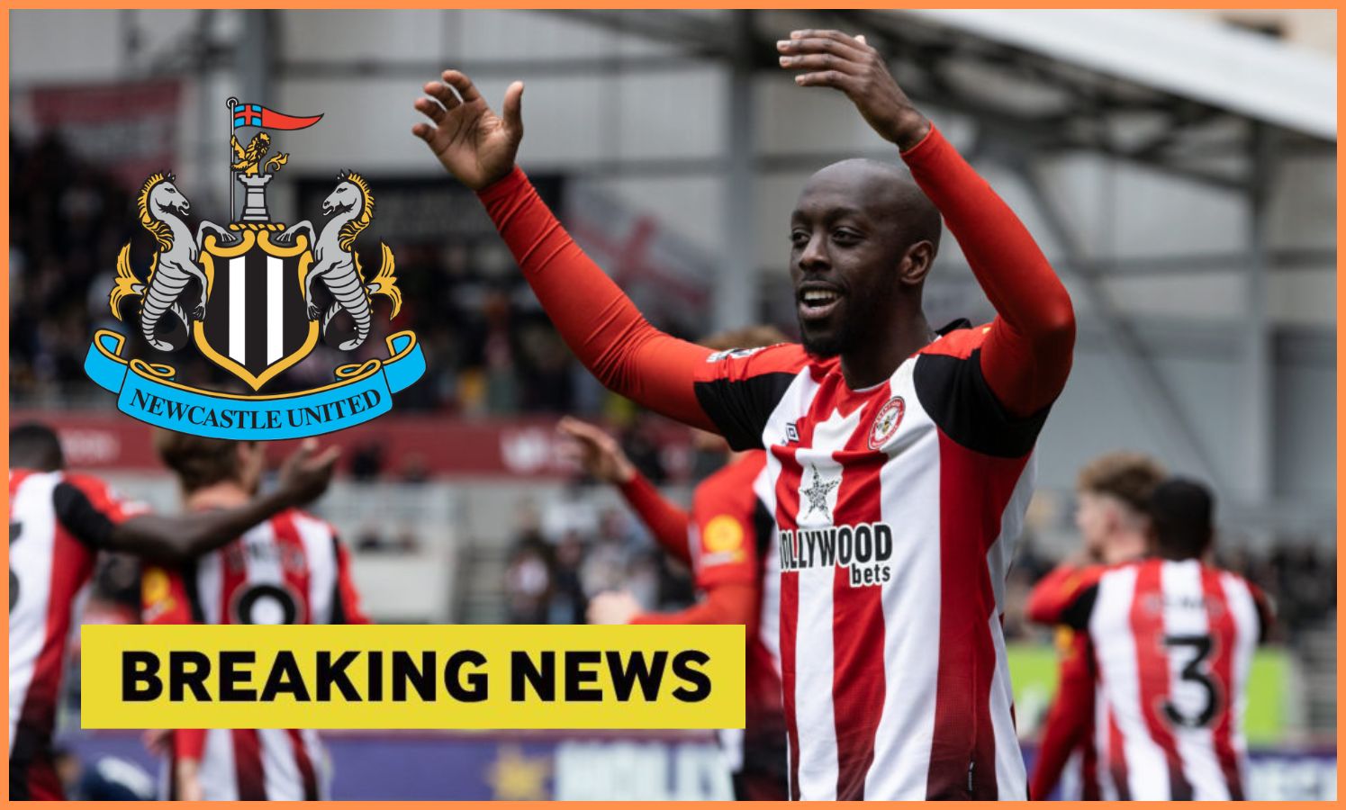 Newcastle set the sights on the £50 million striker after finishing his interest in Hugo Ekitike
