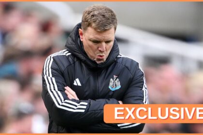 Newcastle United manager Eddie Howe